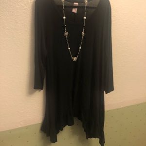 2XL Black Tunic